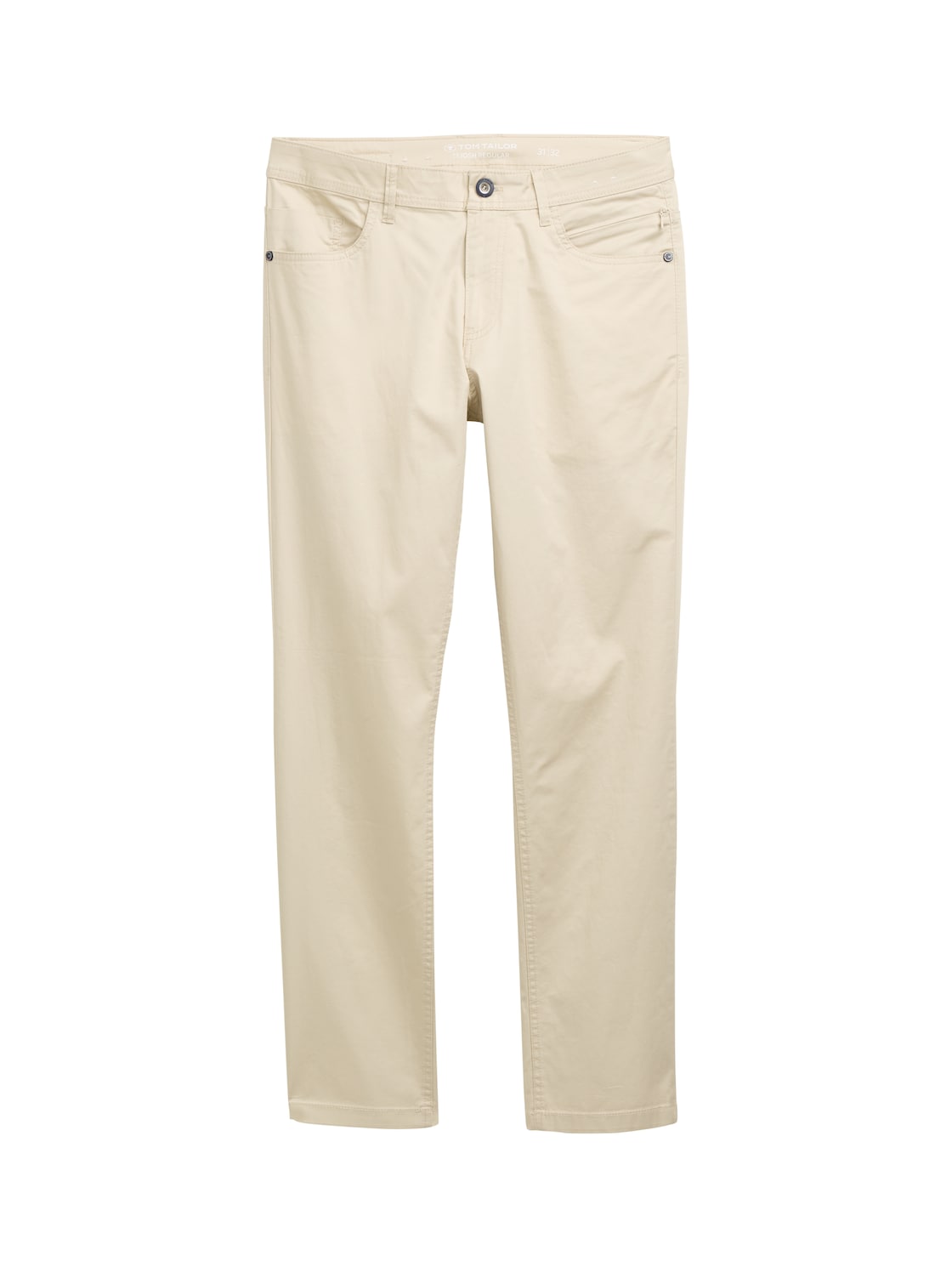 TOM TAILOR Herren TTJOSH Regular Slim Ultralight Hose, braun, Uni, Gr. 30/34 von Tom Tailor