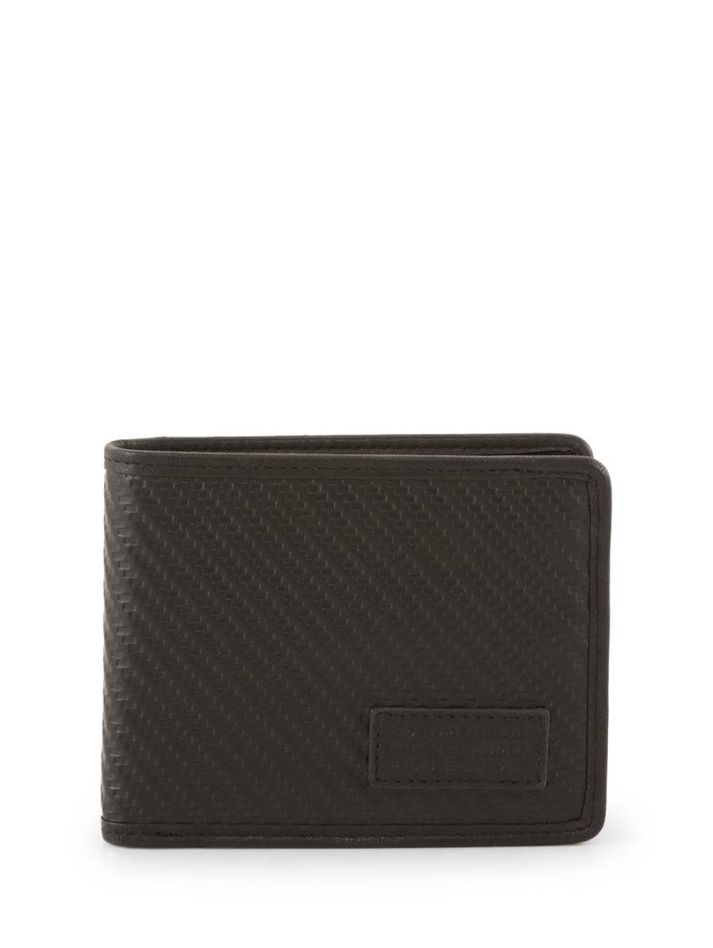 TOM TAILOR Herren TTKELLAN Brieftasche mit Struktur, schwarz, Uni, Gr. ONESIZE von Tom Tailor