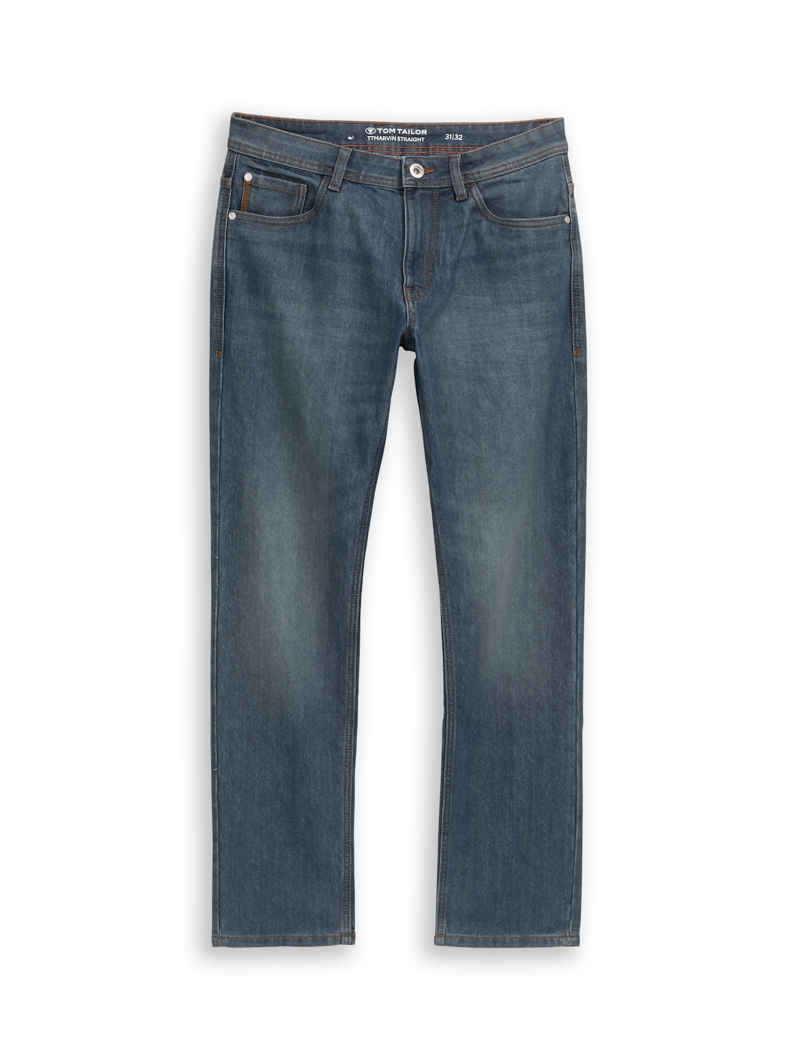 TOM TAILOR Herren TTMARVIN STRAIGHT Jeans mit Stretch, blau, Uni, Gr. 31/34 TOM TAILOR Herren TTMARVIN STRAIGHT Jeans mit Stretch, blau, Uni, Gr. 31/34 von Tom Tailor