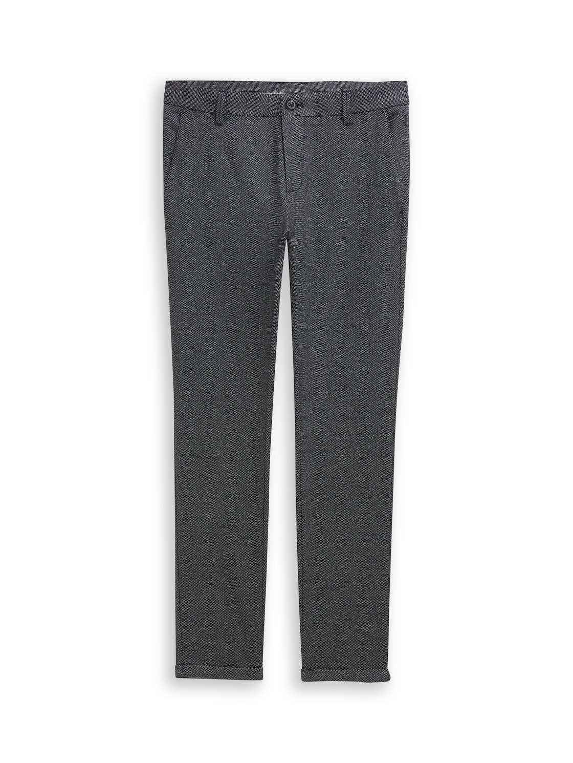 TOM TAILOR Herren TTRAVIS SLIM Chino Hose, blau, Uni, Gr. 50 von Tom Tailor