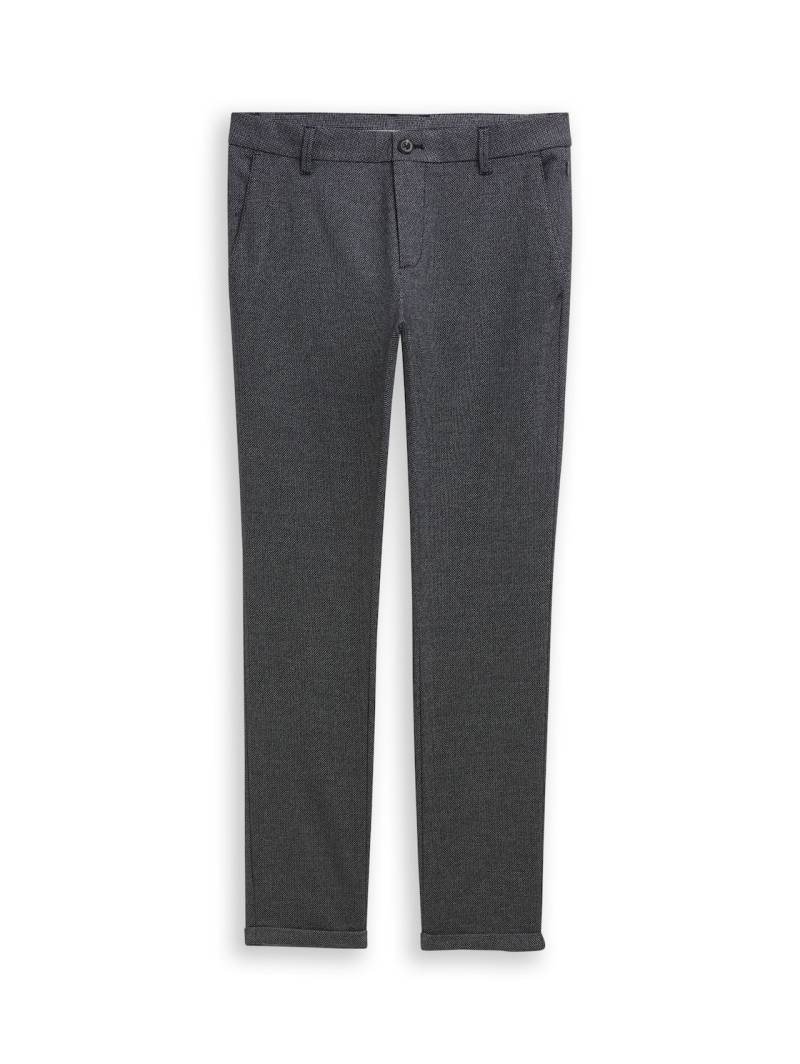 TOM TAILOR Herren TTRAVIS SLIM Chino Hose, blau, Uni, Gr. 50 von Tom Tailor