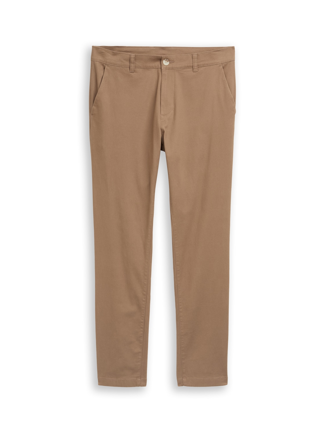 TOM TAILOR Herren TTTRAVIS SLIM Chino Hose, braun, Uni, Gr. 33/36 von Tom Tailor