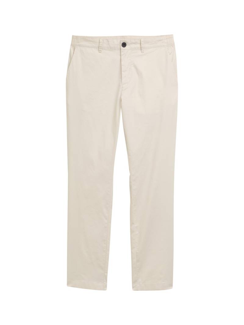TOM TAILOR Herren Ultralight Regular Fit Chino Hose, braun, Uni, Gr. 33/32 von Tom Tailor