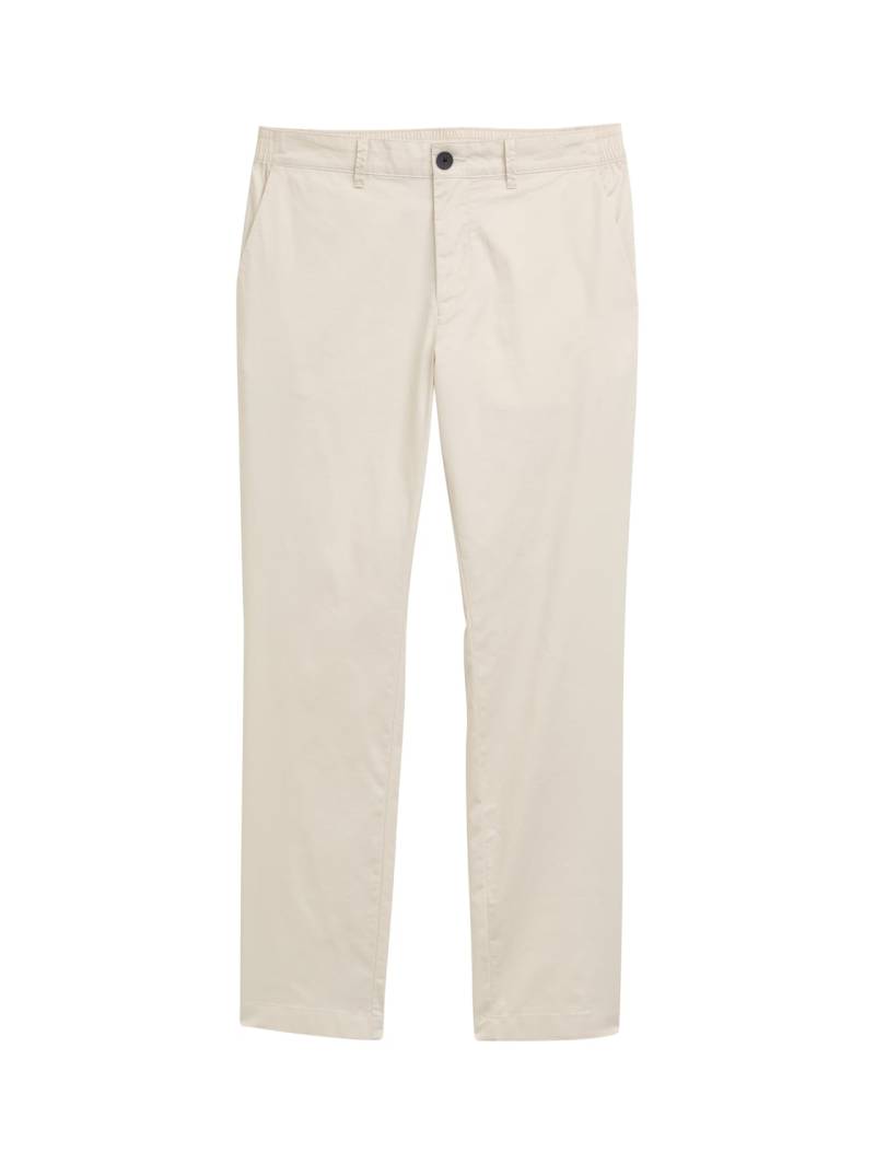 TOM TAILOR Herren Ultralight Regular Fit Chino Hose, braun, Uni, Gr. 33/34 von Tom Tailor