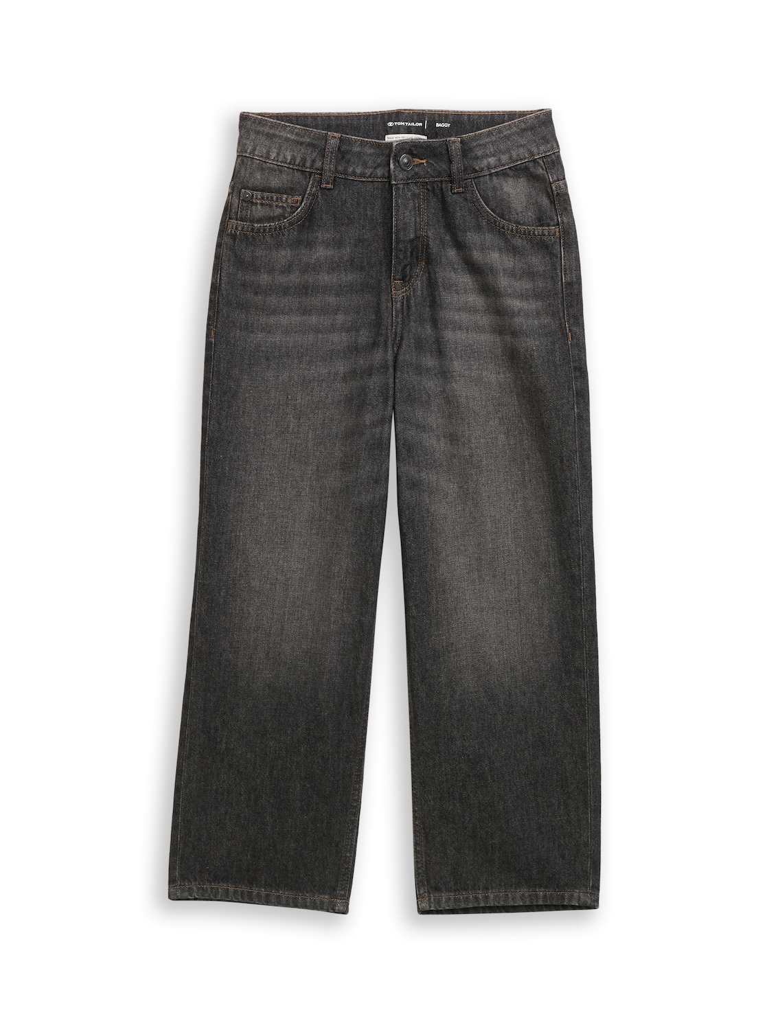 TOM TAILOR Jungen Baggy Jeans, bunt, Uni, Gr. 140 von Tom Tailor