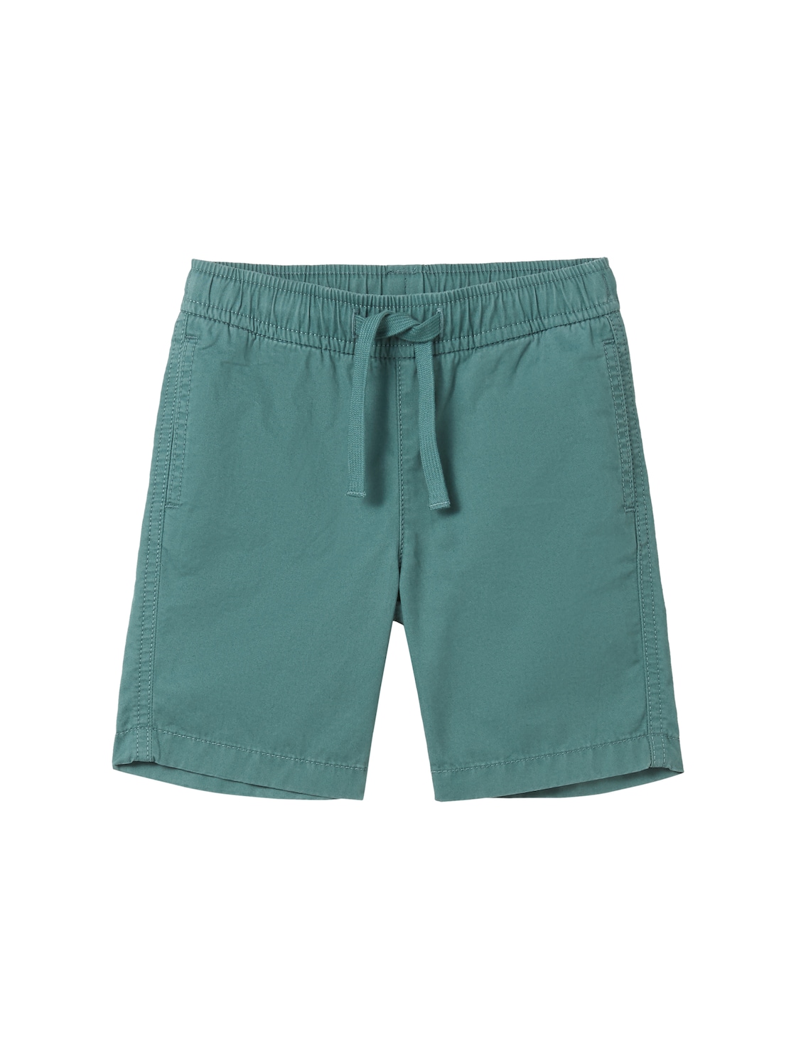 TOM TAILOR Jungen Basic Shorts, grün, Uni, Gr. 104 von Tom Tailor