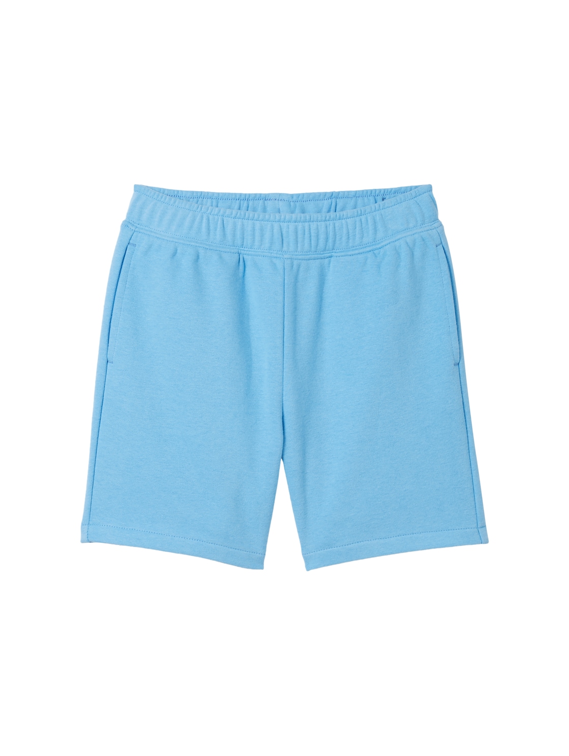 TOM TAILOR Jungen Basic Sweat Shorts, blau, Uni, Gr. 104/110 von Tom Tailor