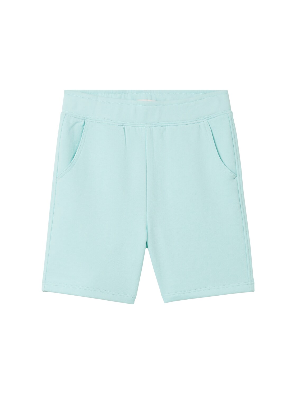 TOM TAILOR Jungen Basic Sweat Shorts, blau, Uni, Gr. 128/134 von Tom Tailor