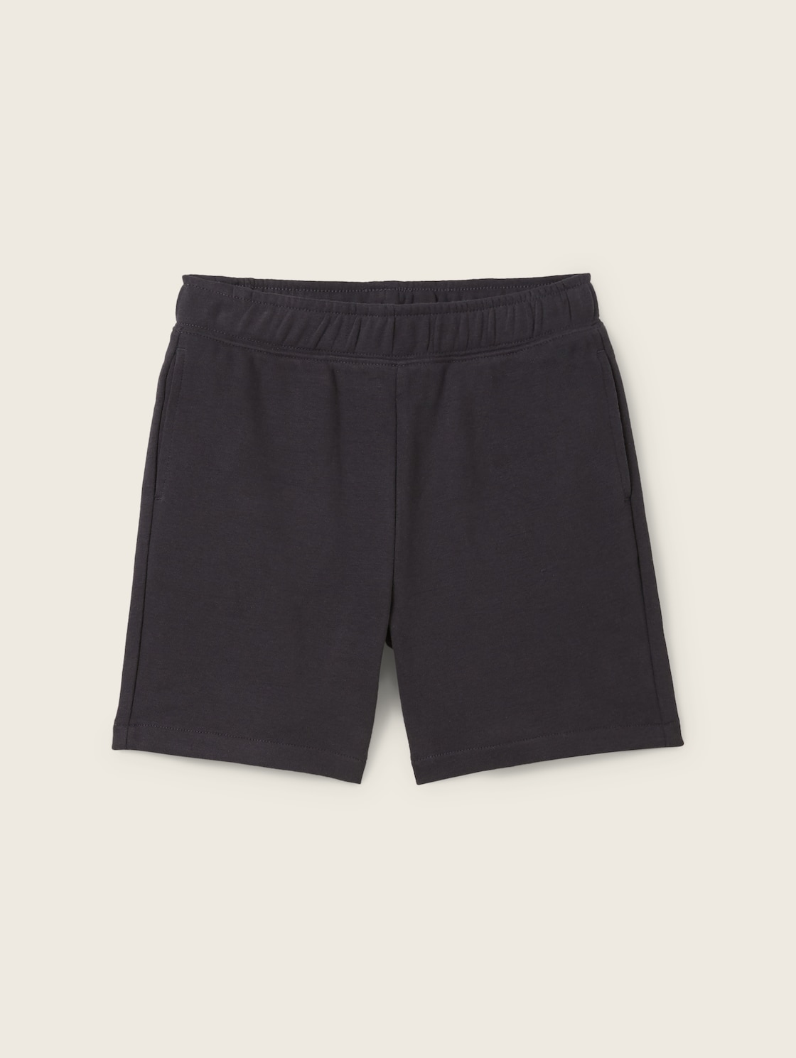 TOM TAILOR Jungen Basic Sweat Shorts, grau, Uni, Gr. 116/122 von Tom Tailor