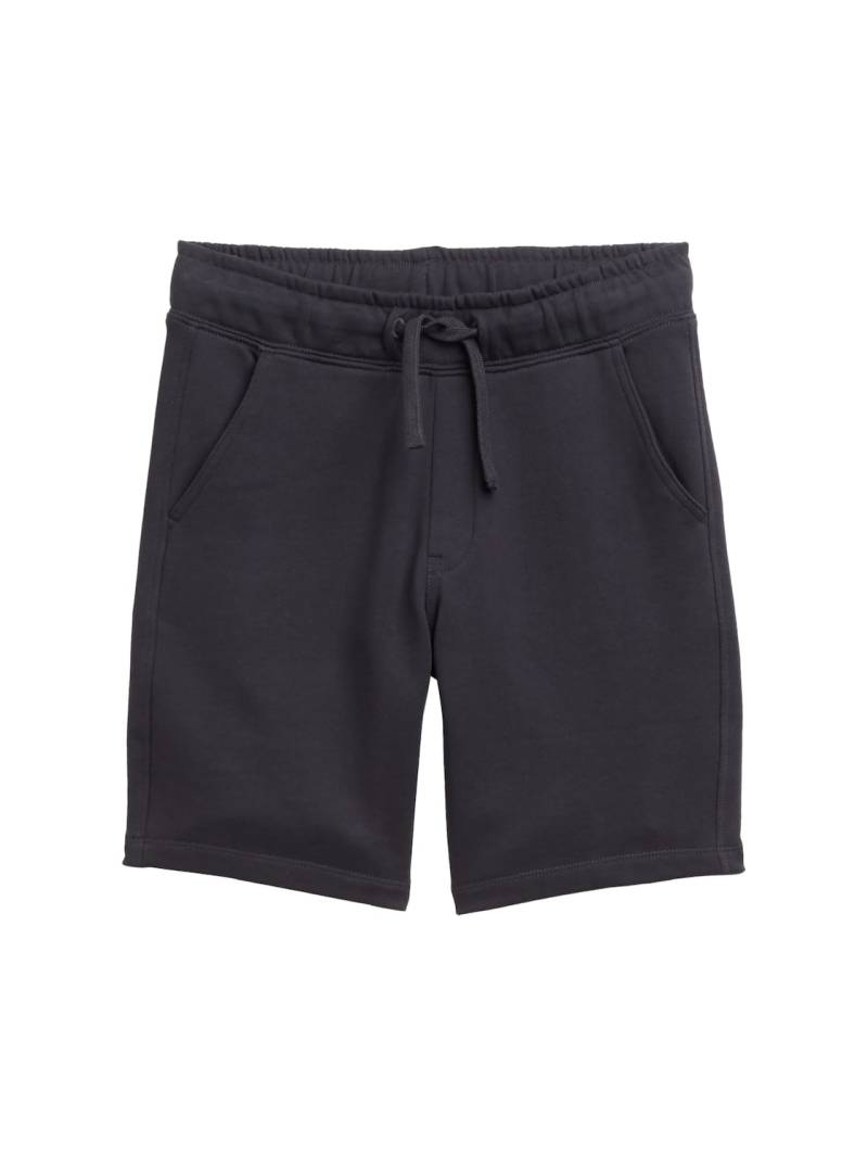 TOM TAILOR Jungen Basic Sweat-Shorts, grau, Uni, Gr. 128 von Tom Tailor