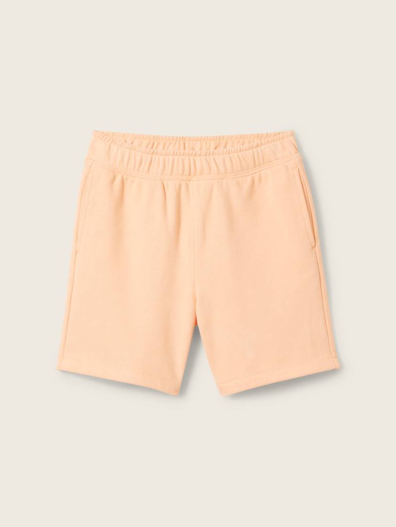 TOM TAILOR Jungen Basic Sweat Shorts, orange, Uni, Gr. 104/110 von Tom Tailor