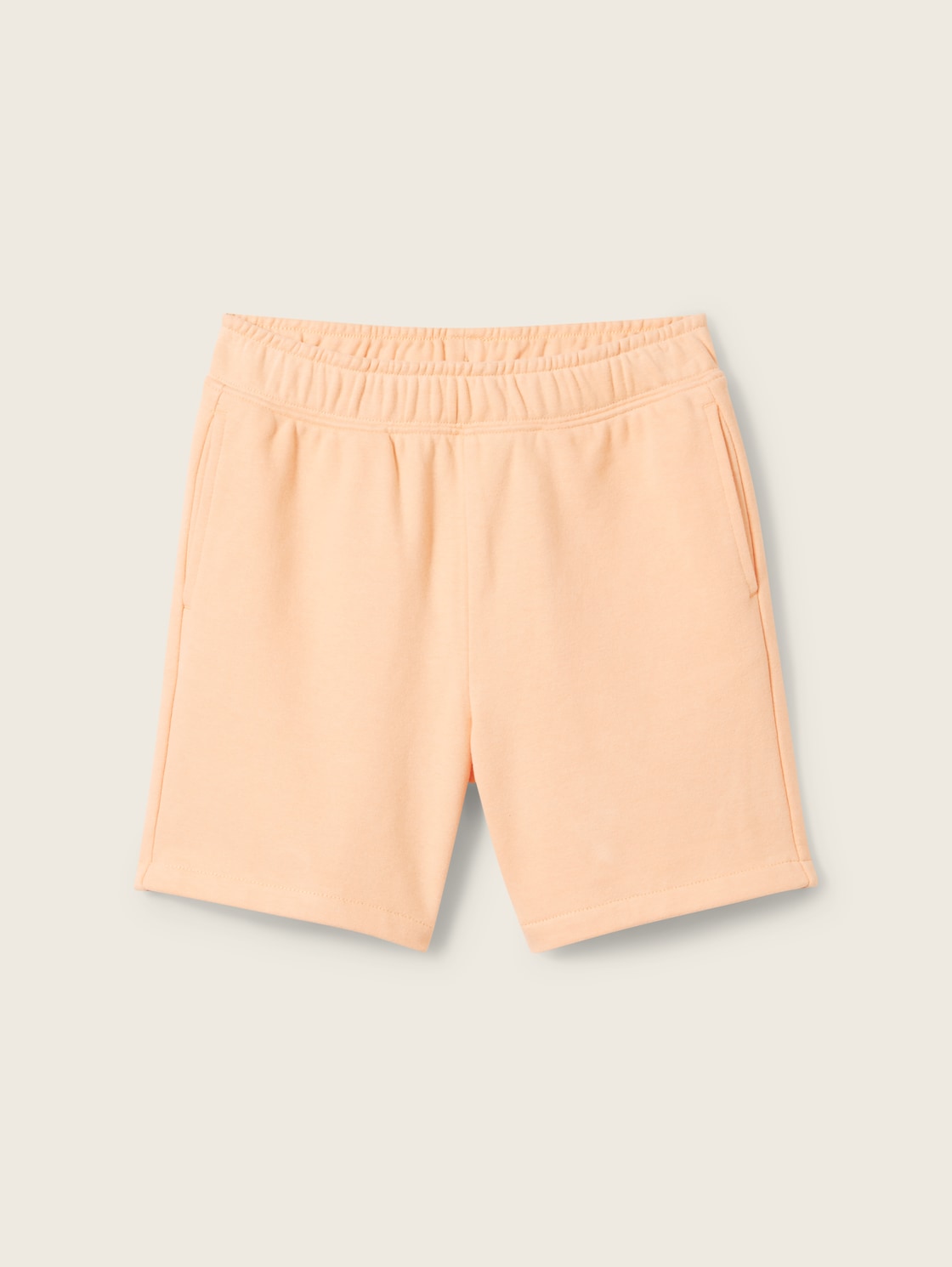 TOM TAILOR Jungen Basic Sweat Shorts, orange, Uni, Gr. 116/122 von Tom Tailor