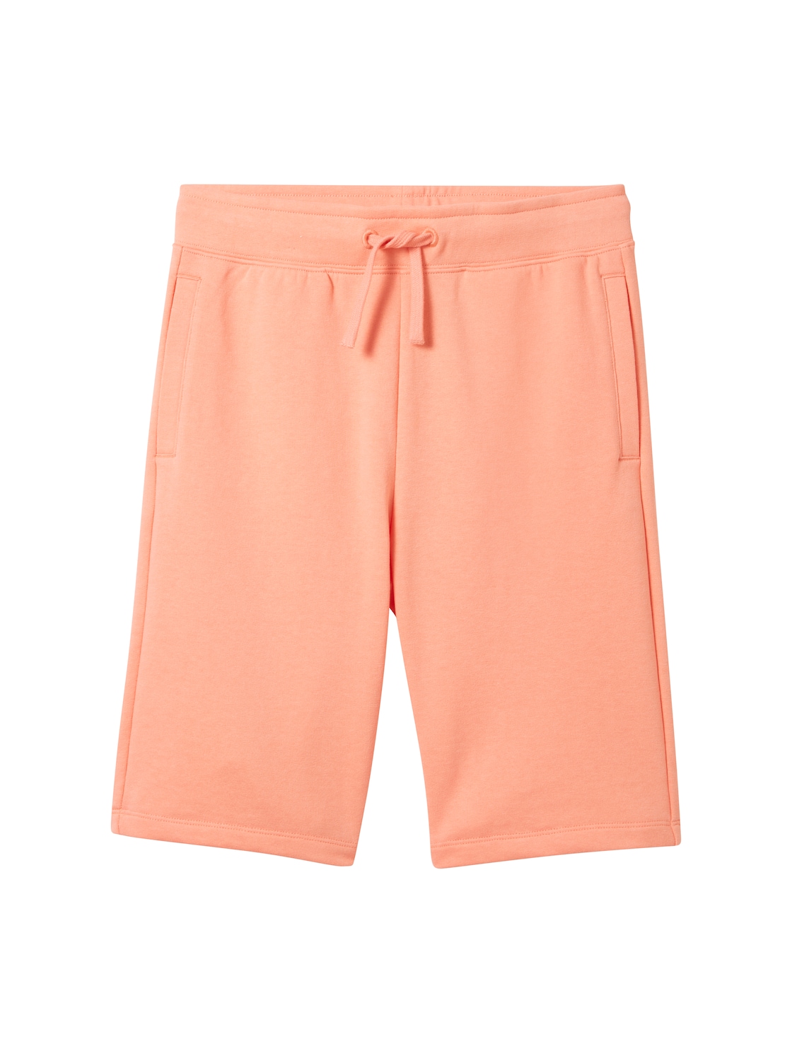 TOM TAILOR Jungen Basic Sweatshorts, rot, Uni, Gr. 146 von Tom Tailor