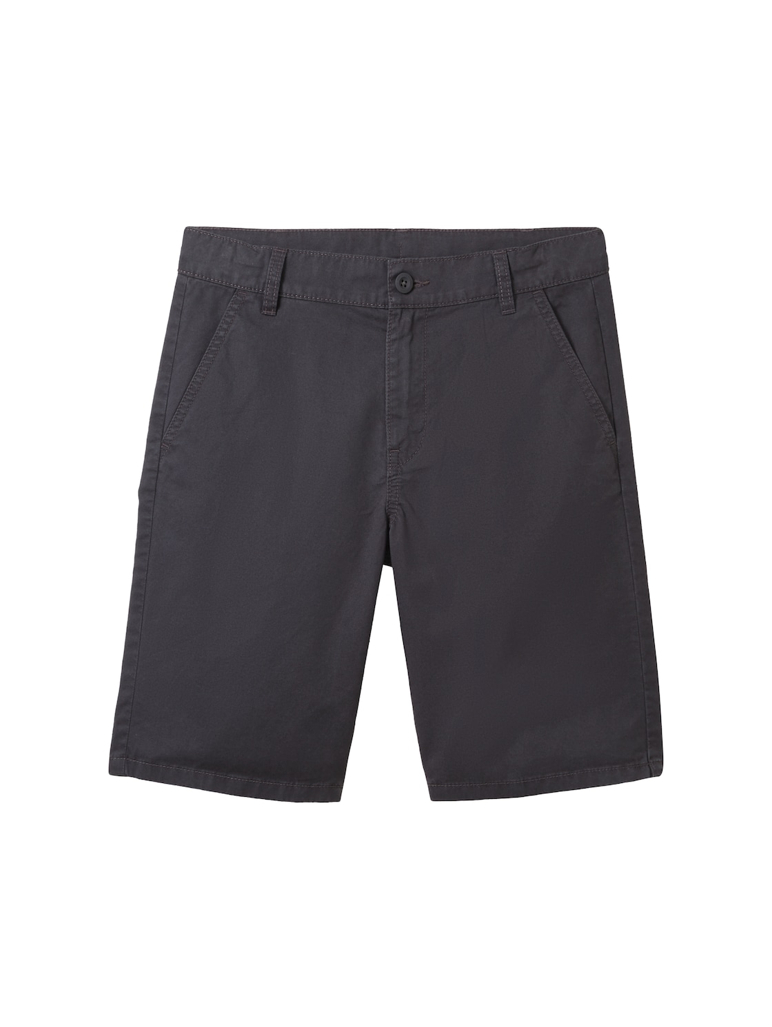 TOM TAILOR Jungen Bermudashorts, grau, Uni, Gr. 152 von Tom Tailor