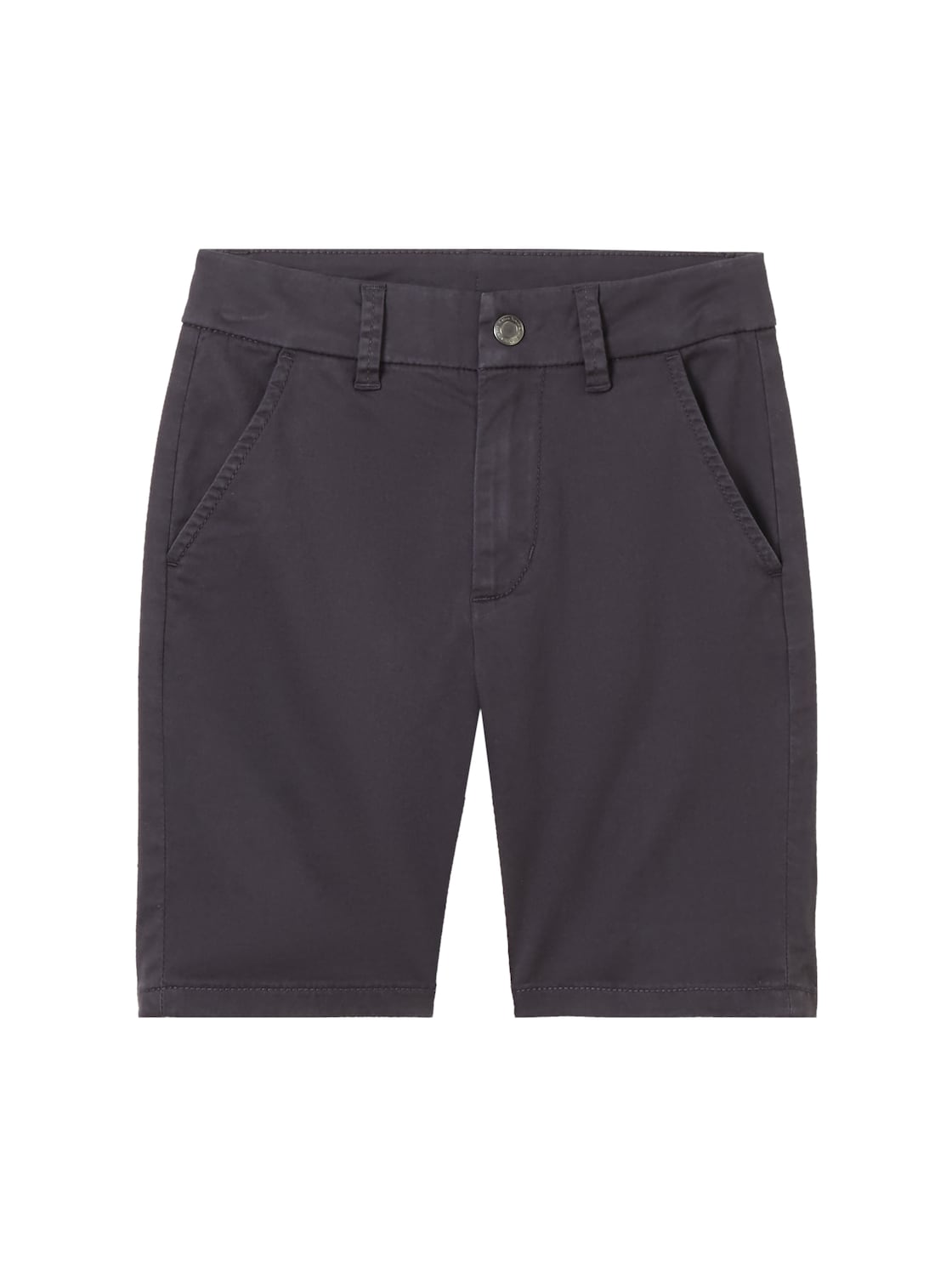 TOM TAILOR Jungen Chinoshorts, grau, Uni, Gr. 104 von Tom Tailor