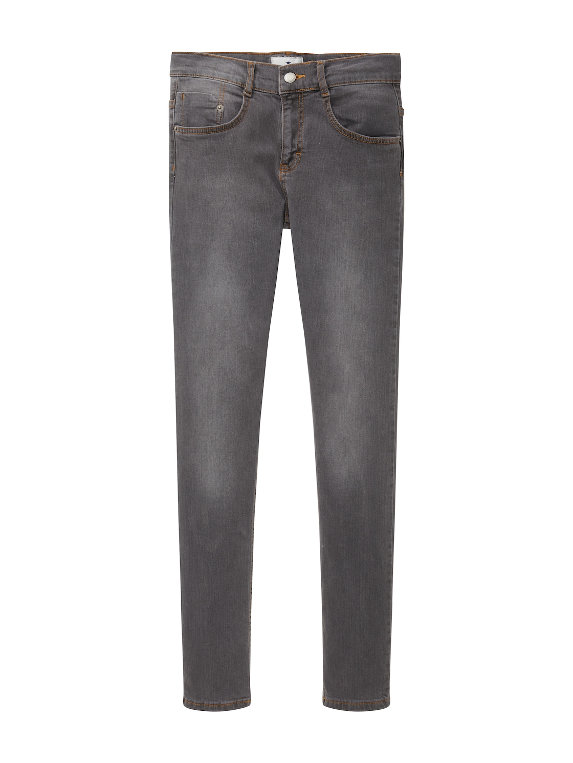 TOM TAILOR Jungen Jeans im Used-Look, grau, Gr. 134 von Tom Tailor