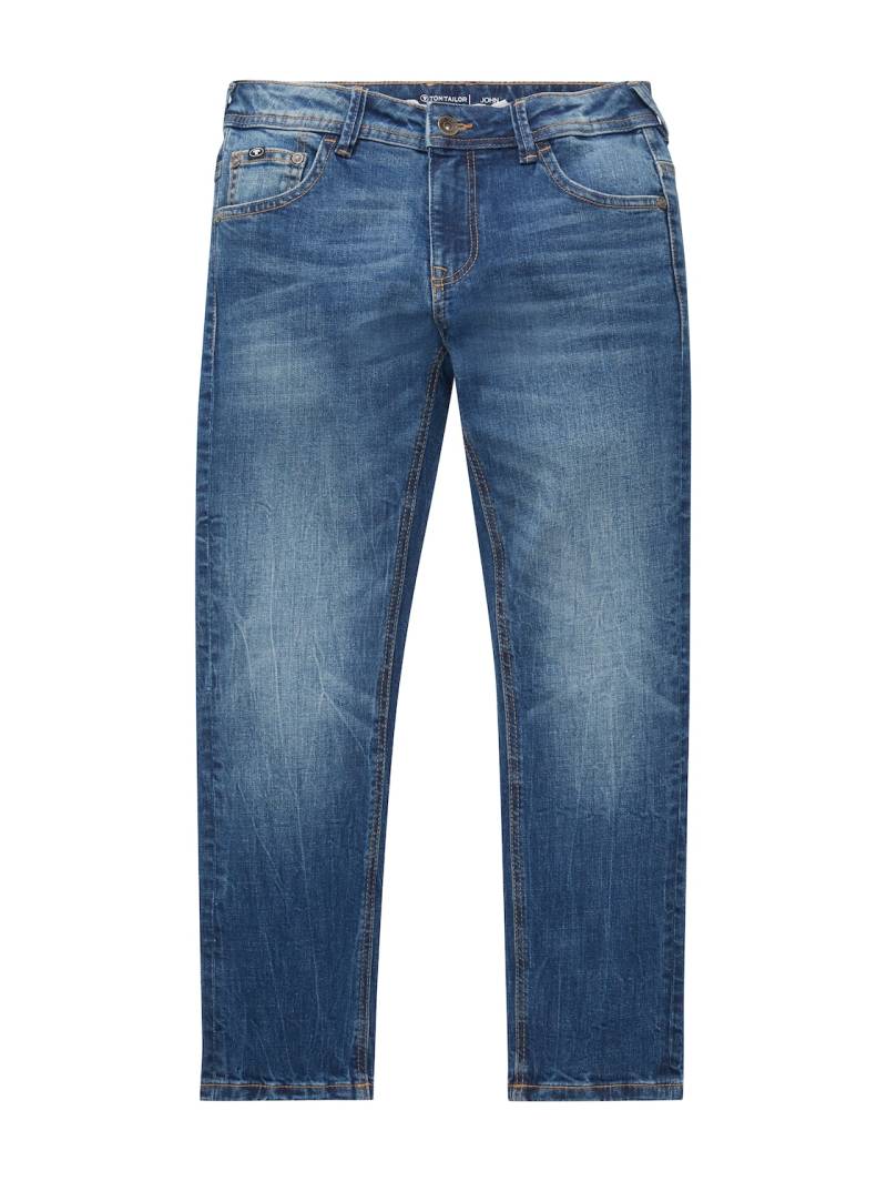 TOM TAILOR Jungen John Jeans, blau, Uni, Gr. 134 von Tom Tailor