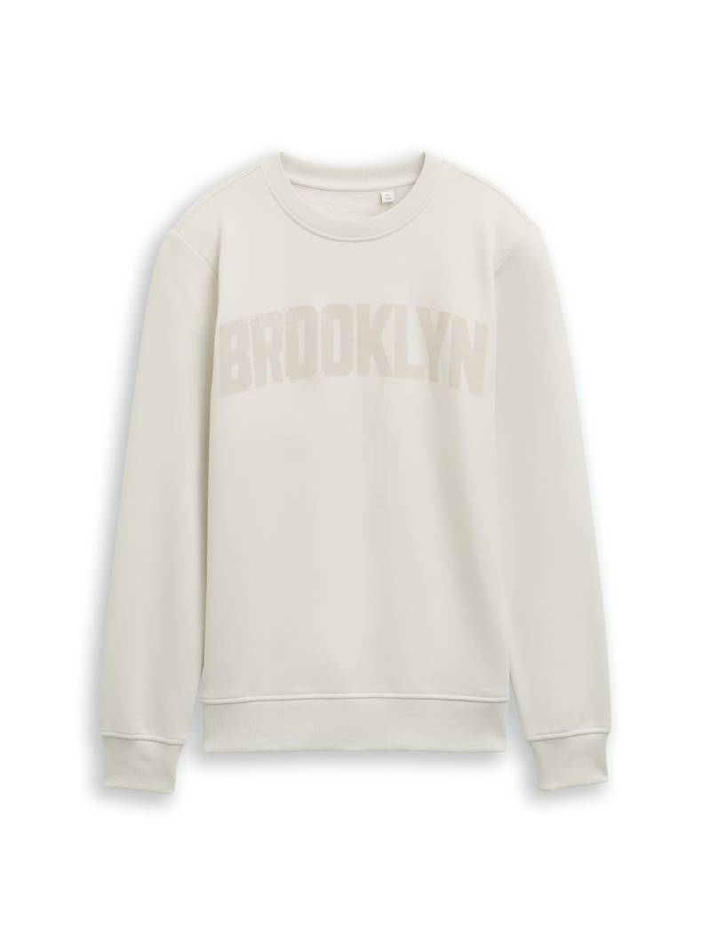 TOM TAILOR Jungen Oversize Hoodie Sweatshirt, weiß, Uni, Gr. 164 von Tom Tailor