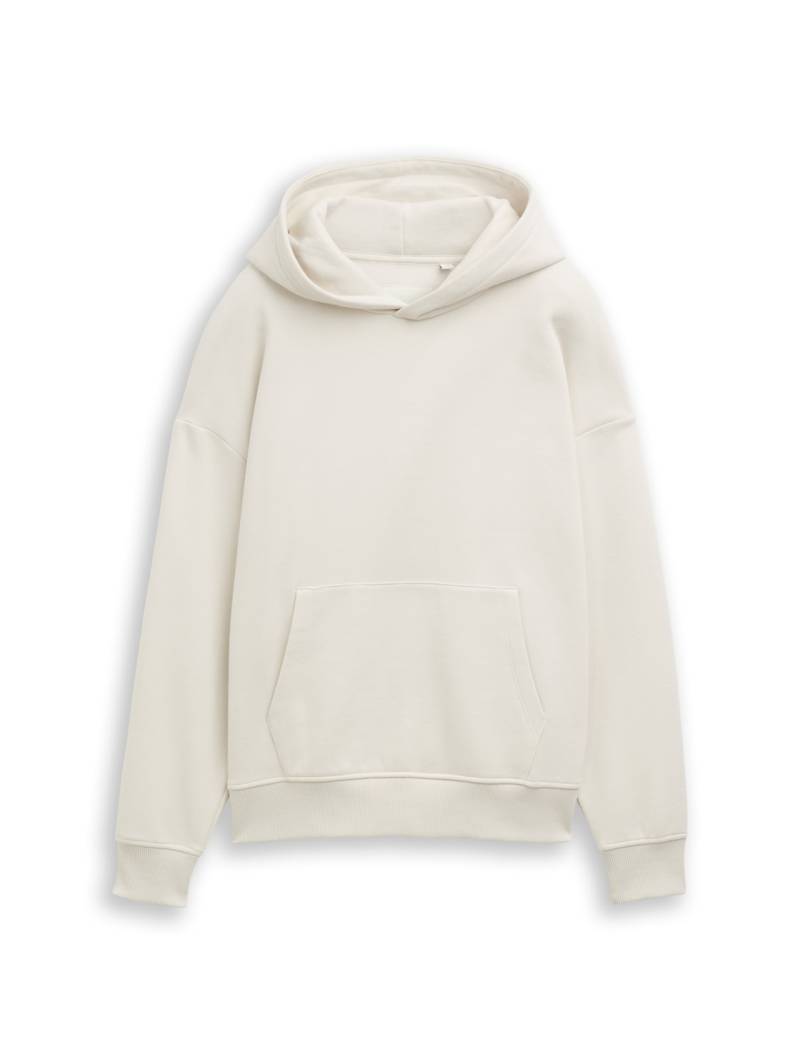 TOM TAILOR Jungen Oversize Hoodie Sweatshirt mit Rückenprint, weiß, Uni, Gr. 164 TOM TAILOR Jungen Oversize Hoodie Sweatshirt mit Rückenprint, weiß, Uni, Gr. 164 von Tom Tailor