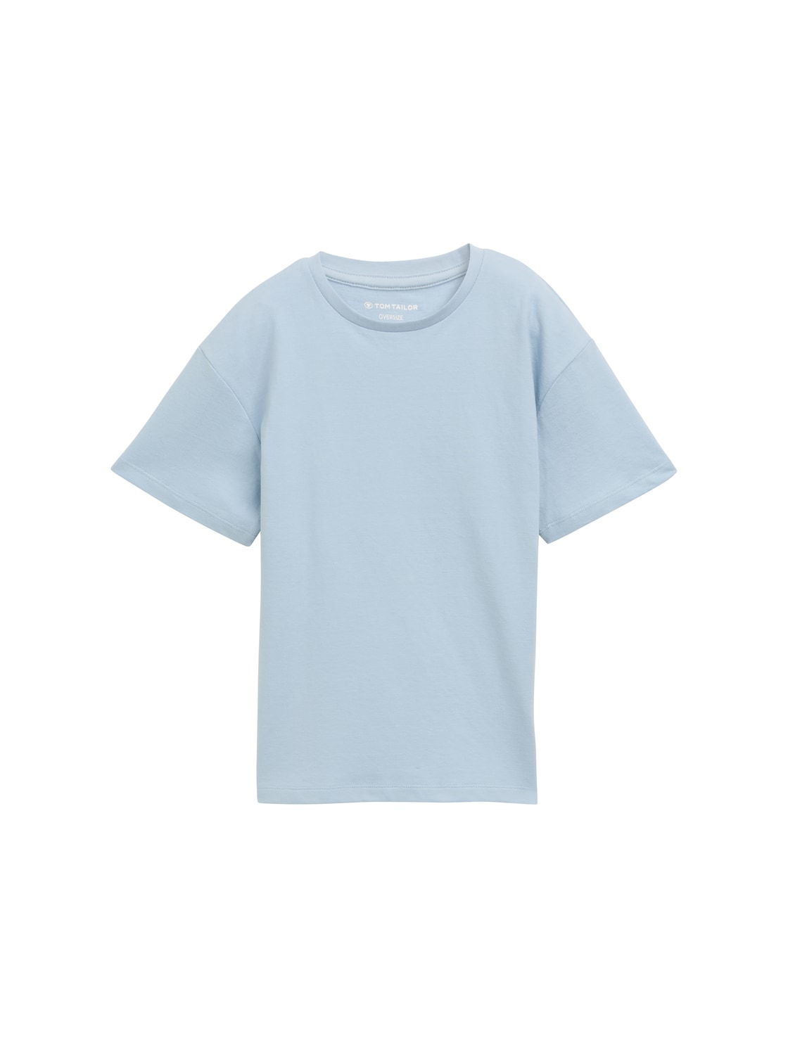 TOM TAILOR Jungen Oversize T-Shirt, blau, Uni, Gr. 152 von Tom Tailor