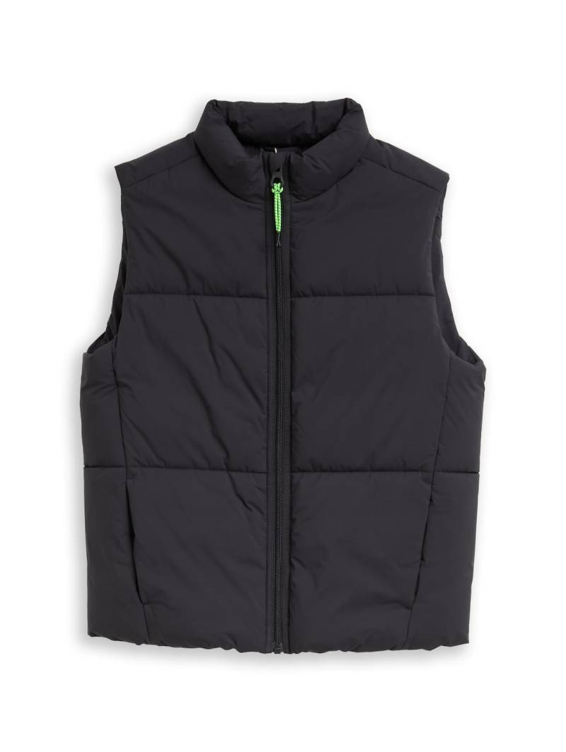TOM TAILOR Jungen Puffer-Weste mit Stehkragen, grau, Uni, Gr. 164 TOM TAILOR Jungen Puffer-Weste mit Stehkragen, grau, Uni, Gr. 164 von Tom Tailor