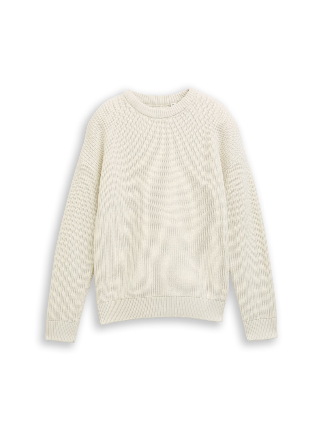 TOM TAILOR Jungen Strickpullover mit Rückenprint, weiß, Uni, Gr. 128 TOM TAILOR Jungen Strickpullover mit Rückenprint, weiß, Uni, Gr. 128 von Tom Tailor