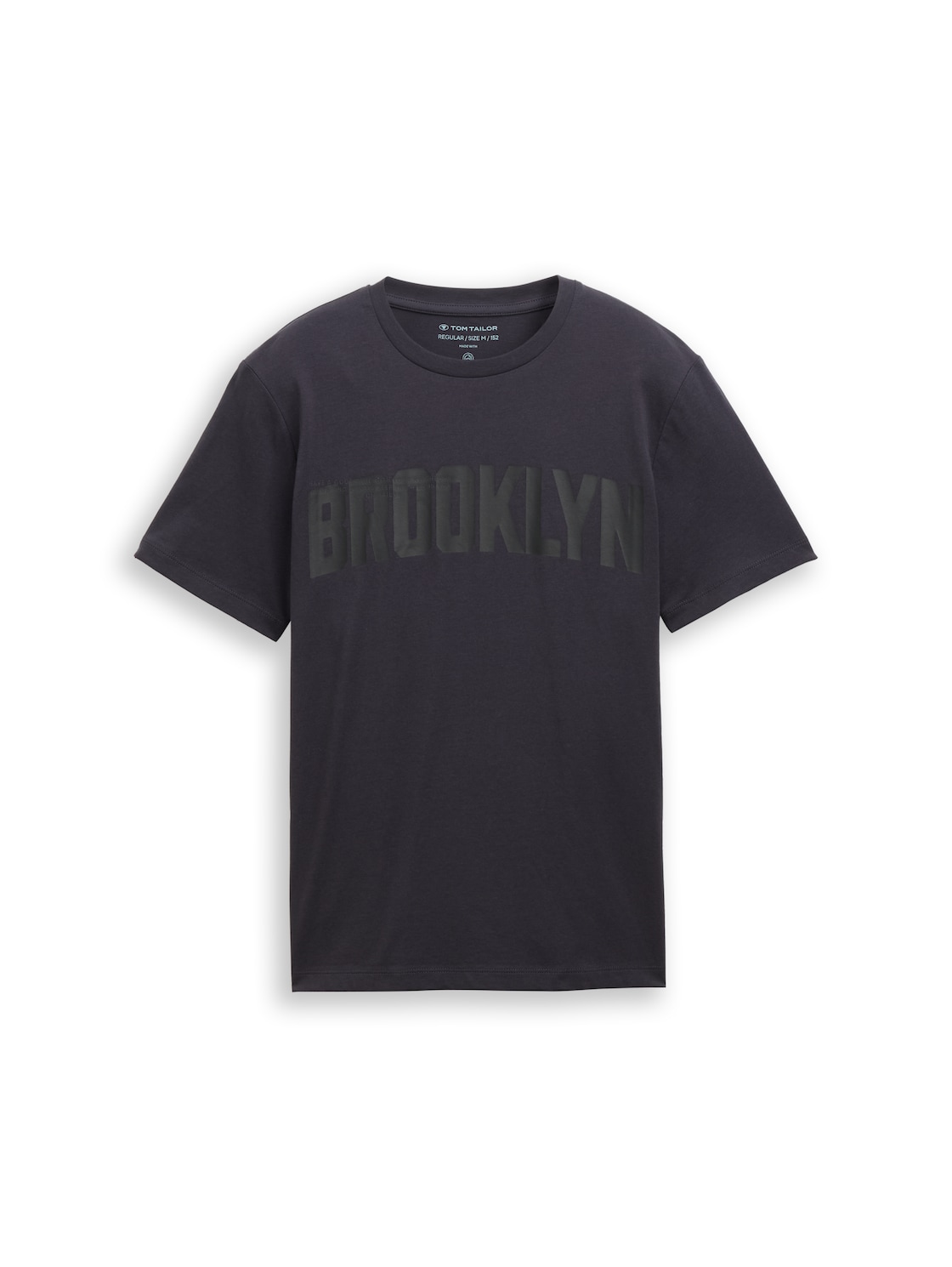 TOM TAILOR Jungen T-Shirt mit Textprint, grau, Uni, Gr. 164 TOM TAILOR Jungen T-Shirt mit Textprint, grau, Uni, Gr. 164 von Tom Tailor