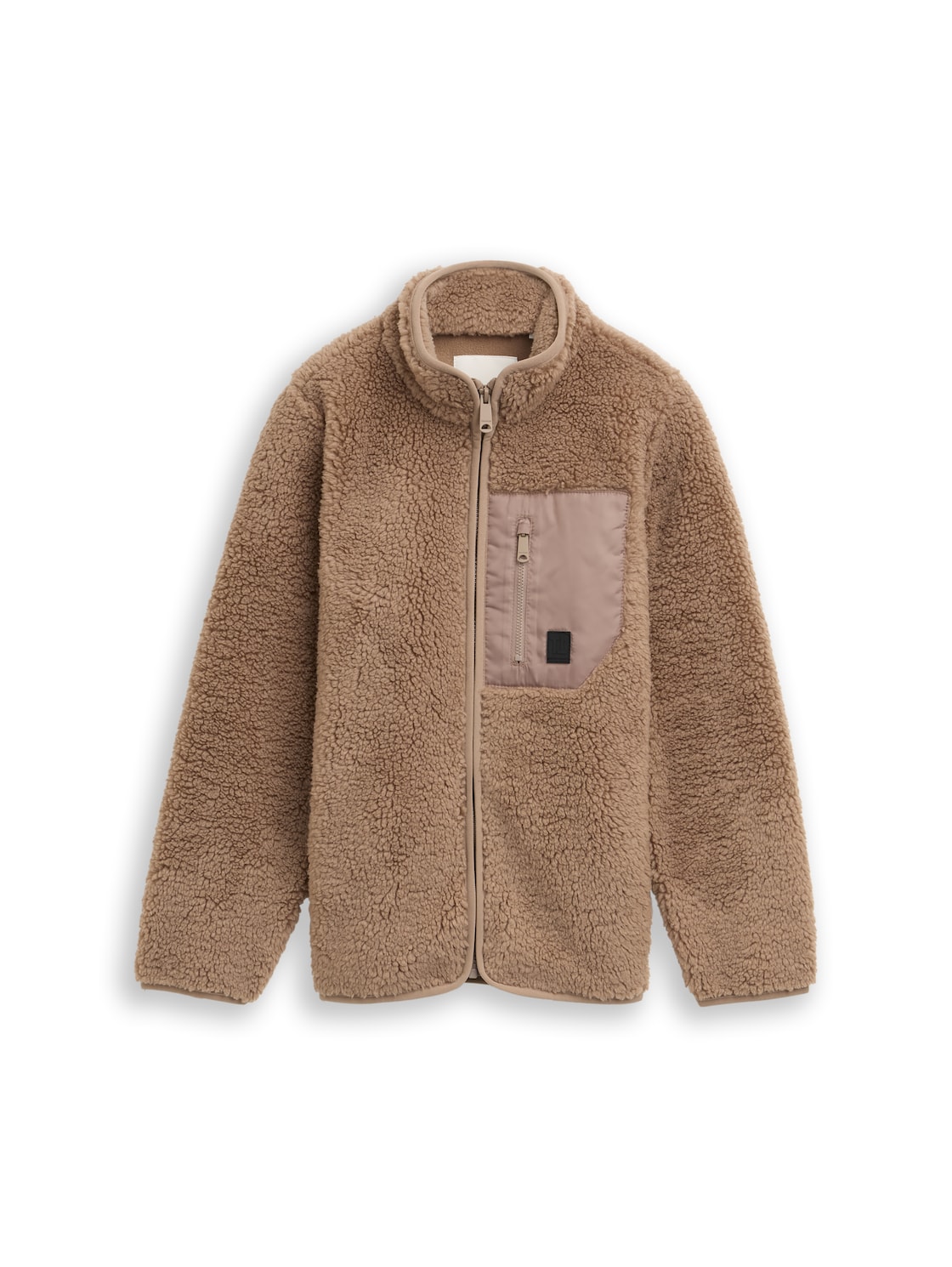 TOM TAILOR Jungen Teddy Sweatjacke mit Fleece, braun, Uni, Gr. 164 TOM TAILOR Jungen Teddy Sweatjacke mit Fleece, braun, Uni, Gr. 164 von Tom Tailor