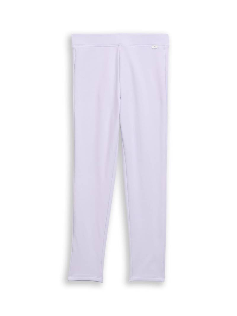 TOM TAILOR Mädchen Basic Leggings mit weichem Innenfutter, bunt, Uni, Gr. 92/98 von Tom Tailor