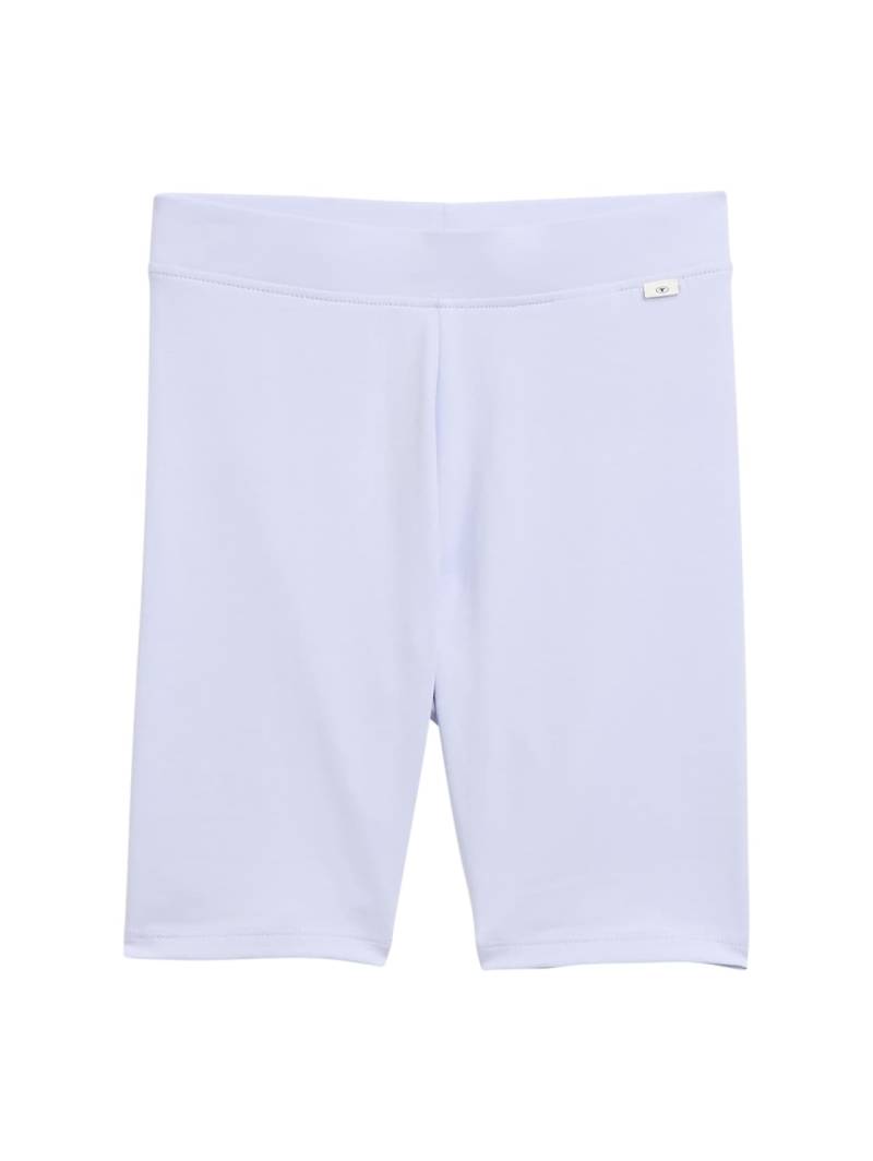 TOM TAILOR Mädchen Basic Radler-Shorts, lila, Uni, Gr. 128/134 von Tom Tailor