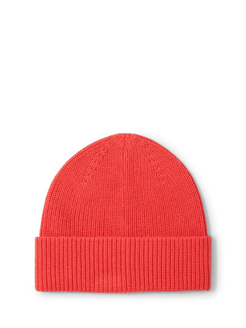 TOM TAILOR Mädchen Beanie Mütze, rot, Uni, Gr. ONESIZE von Tom Tailor