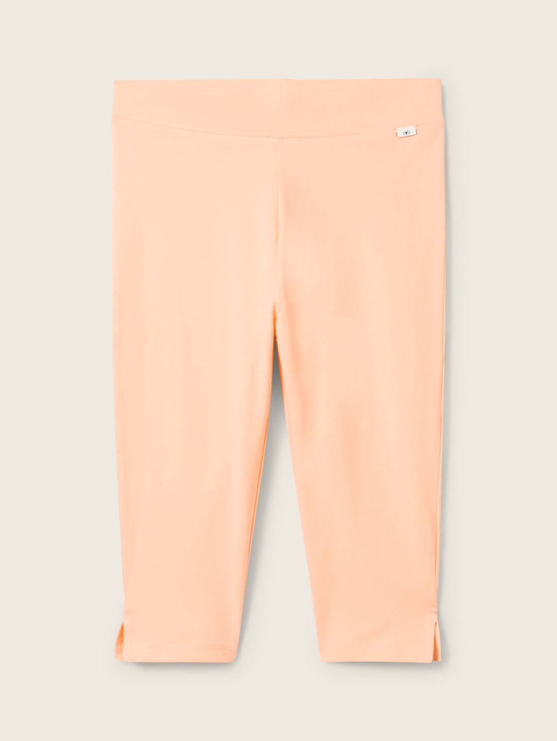 TOM TAILOR Mädchen Capri Leggings, orange, Uni, Gr. 104/110 von Tom Tailor