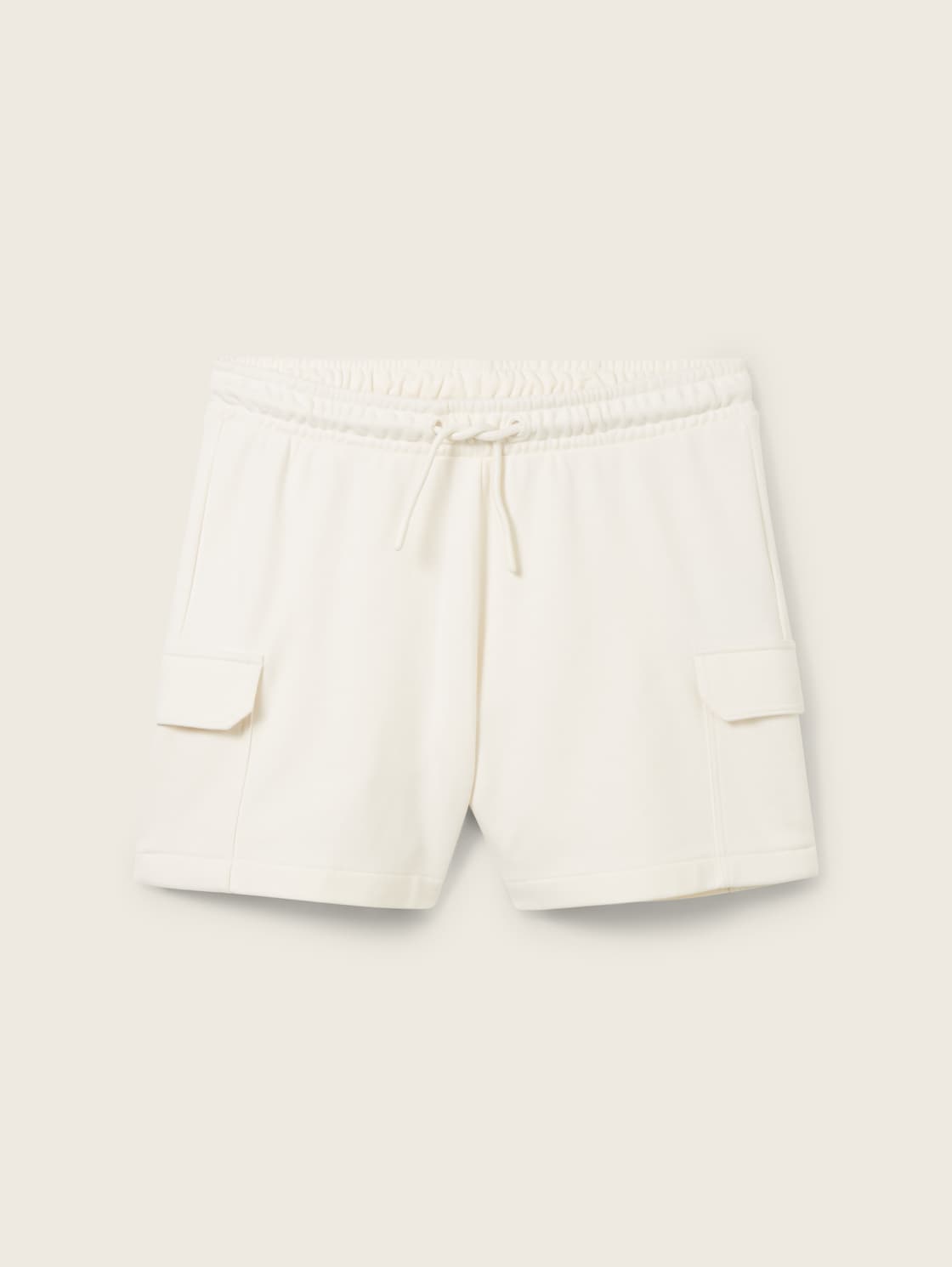 TOM TAILOR Mädchen Cargo Shorts, braun, Uni, Gr. 140 von Tom Tailor