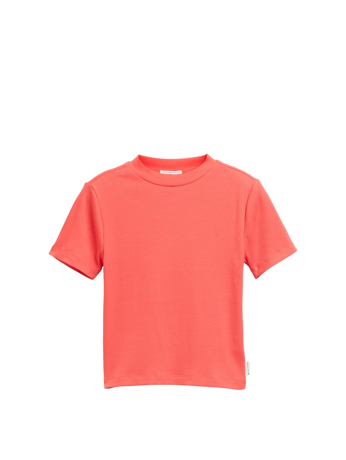 TOM TAILOR Mädchen Cropped T-Shirt mit Rippstruktur, rot, Uni, Gr. 176 TOM TAILOR Mädchen Cropped T-Shirt mit Rippstruktur, rot, Uni, Gr. 176 von Tom Tailor