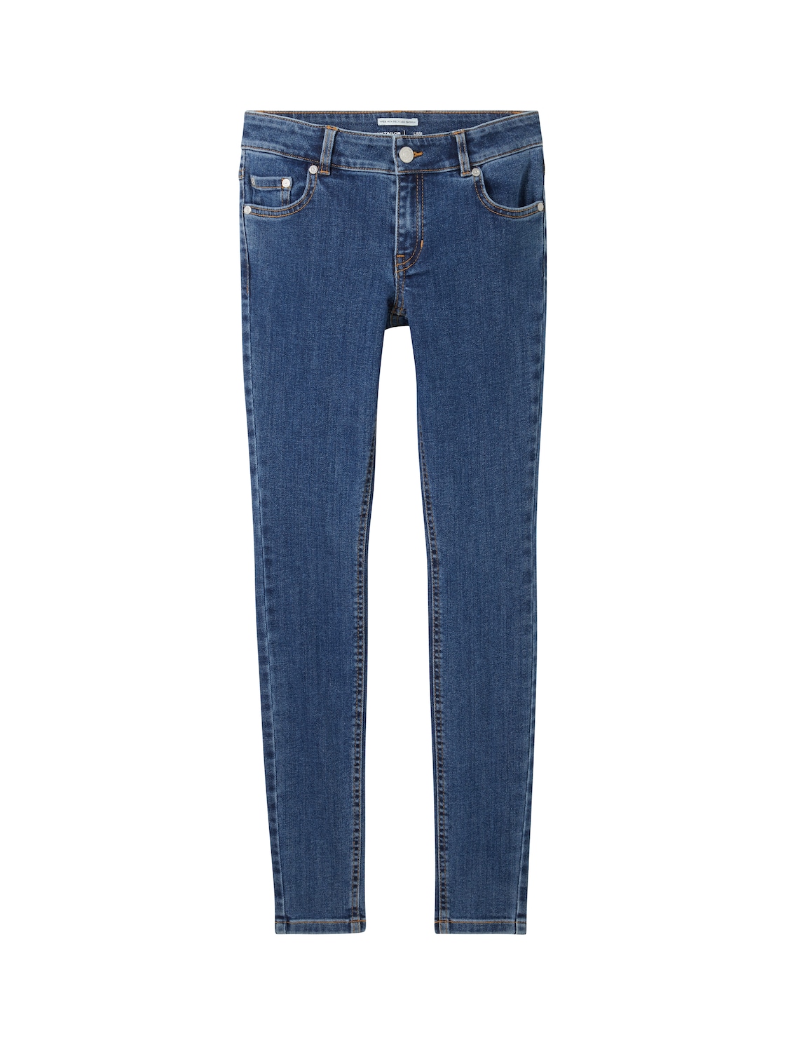 TOM TAILOR Mädchen Lissie Skinny Jeans, blau, Uni, Gr. 128 TOM TAILOR Mädchen Lissie Skinny Jeans, blau, Uni, Gr. 128 von Tom Tailor