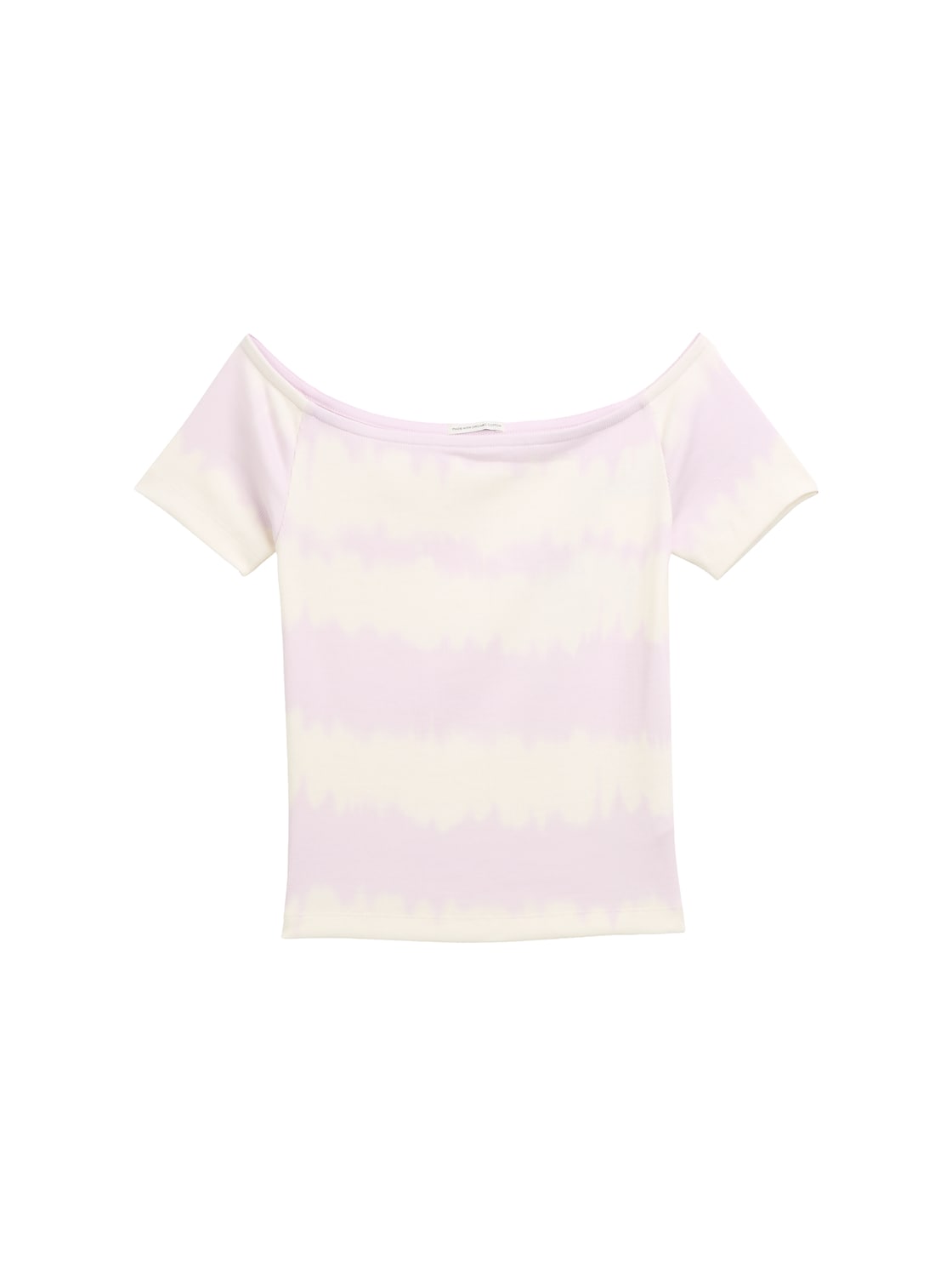 TOM TAILOR Mädchen Ripp T-Shirt im Batik-Look, lila, Farbverlauf, Gr. 152 von Tom Tailor