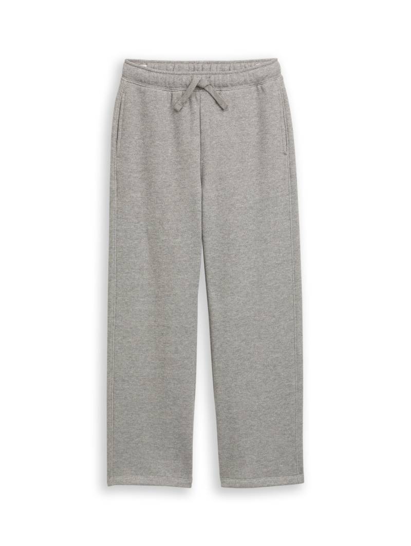 TOM TAILOR Mädchen Wide Leg Hose in Glitzer-Optik, grau, Meliert, Gr. 128 TOM TAILOR Mädchen Wide Leg Hose in Glitzer-Optik, grau, Meliert, Gr. 128 von Tom Tailor