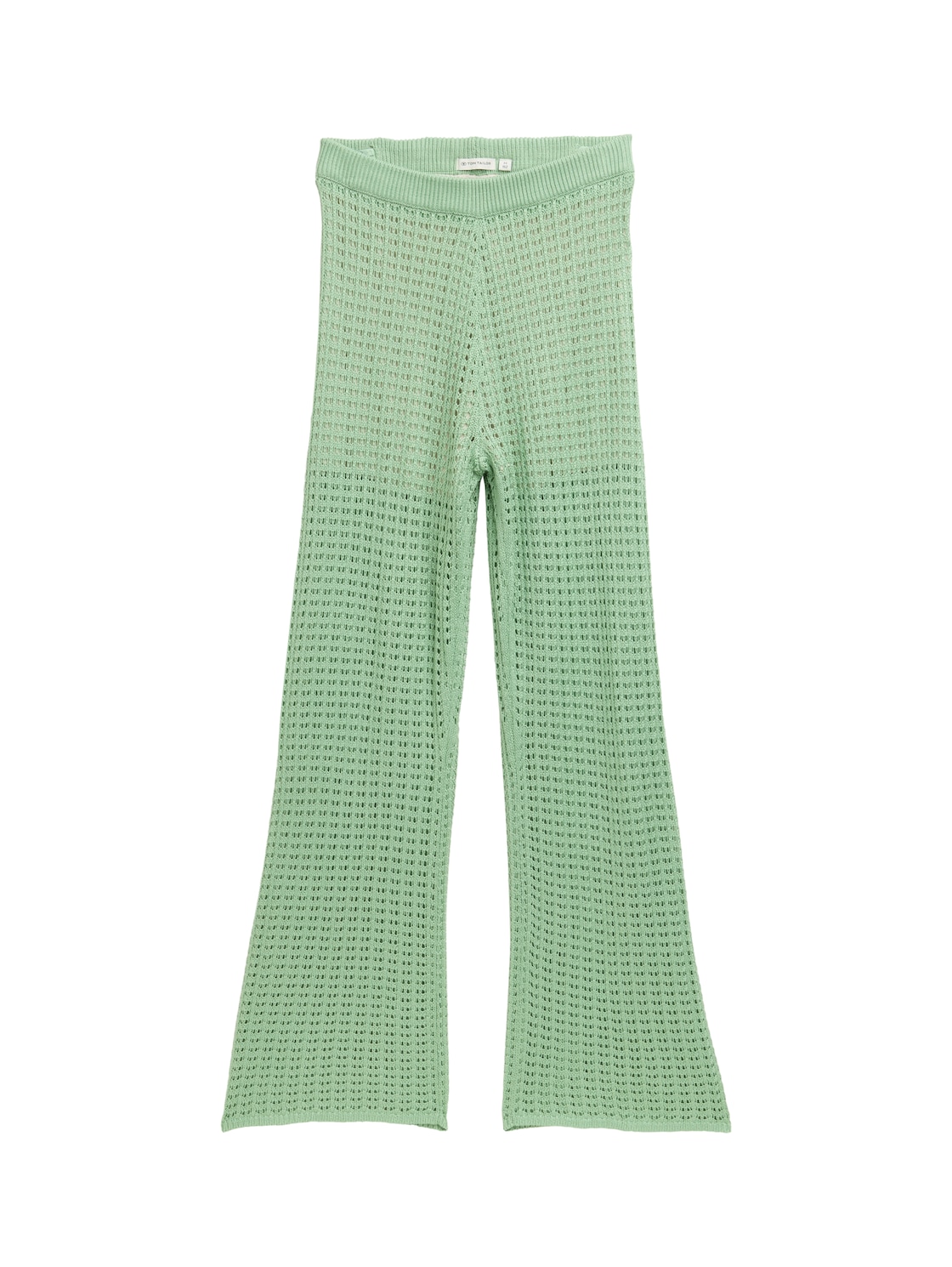 TOM TAILOR Mädchen Wide Leg Strickhose, grün, Uni, Gr. 128 TOM TAILOR Mädchen Wide Leg Strickhose, grün, Uni, Gr. 128 von Tom Tailor