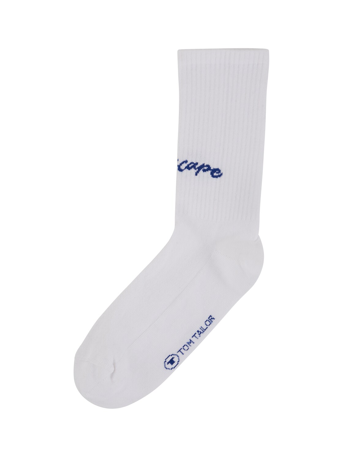 TOM TAILOR Unisex Basic Socken, weiß, Uni, Gr. 35-38 von Tom Tailor