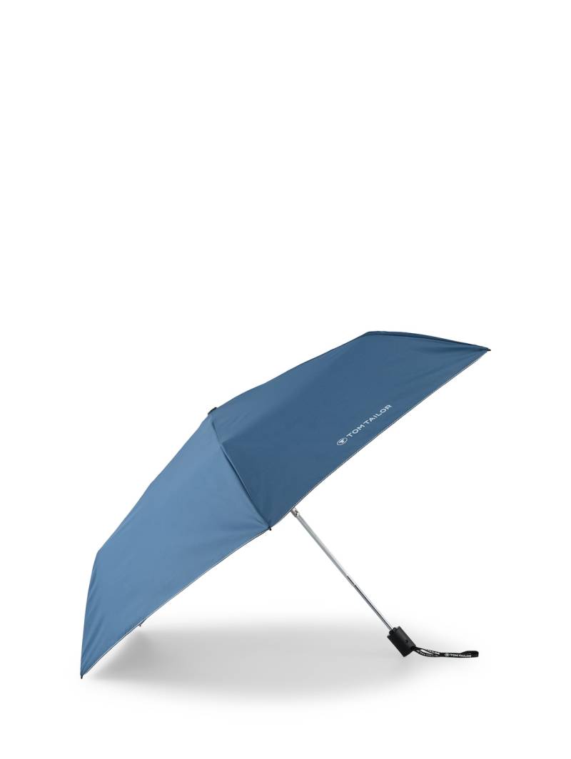 TOM TAILOR Unisex Mini Regenschirm mit Automatik, blau, Uni, Gr. ONESIZE TOM TAILOR Unisex Mini Regenschirm mit Automatik, blau, Uni, Gr. ONESIZE von Tom Tailor