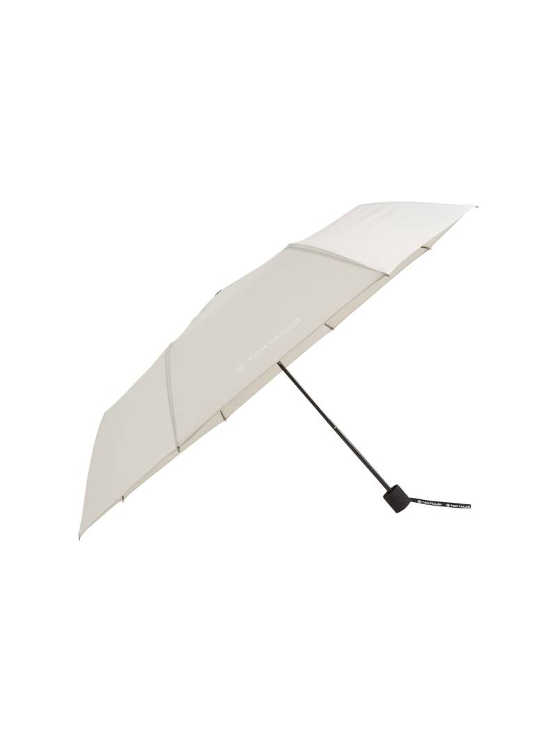 TOM TAILOR Unisex Mini Regenschirm, beige, Uni, Gr. ONESIZE von Tom Tailor