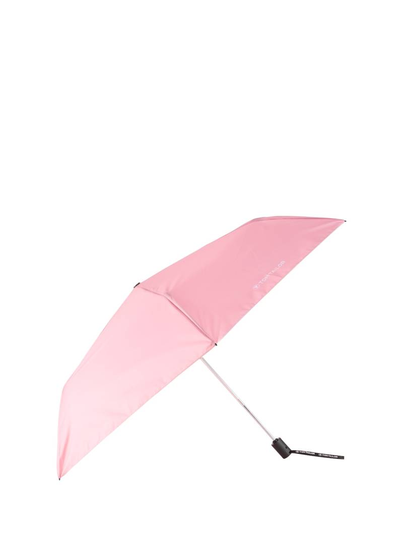 TOM TAILOR Unisex Mini Regenschirm mit Automatik, rosa, Uni, Gr. ONESIZE von Tom Tailor