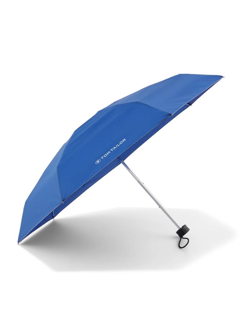 TOM TAILOR Unisex Ultramini Regenschirm, blau, Gr. ONESIZE von Tom Tailor