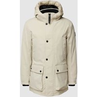 Tom Tailor Winterjacke mit Kapuze Modell 'ARCTIC' in Kitt, Größe XXL von Tom Tailor