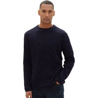 Tailor Herren Rundhals Pullover NEP STRUCTURED - Regular Fit von Tom Tailor