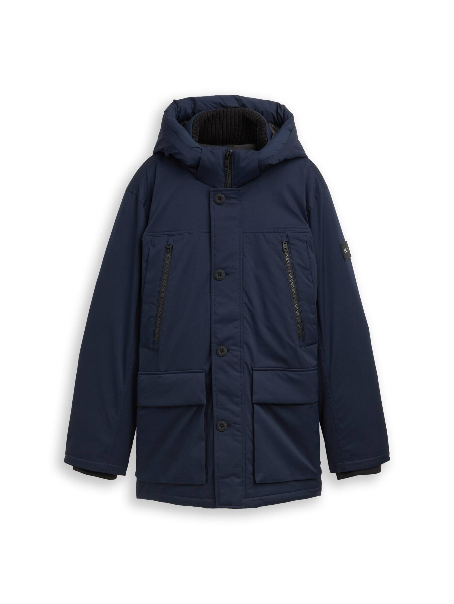 Tom Tailor - Arctic Parka mit abnehmbarer Kapuze sky captain blue - Gr. - M von Tom Tailor