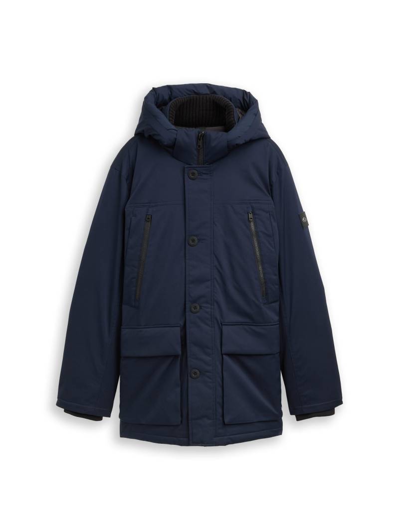 Tom Tailor - Arctic Parka mit abnehmbarer Kapuze sky captain blue - Gr. - M von Tom Tailor
