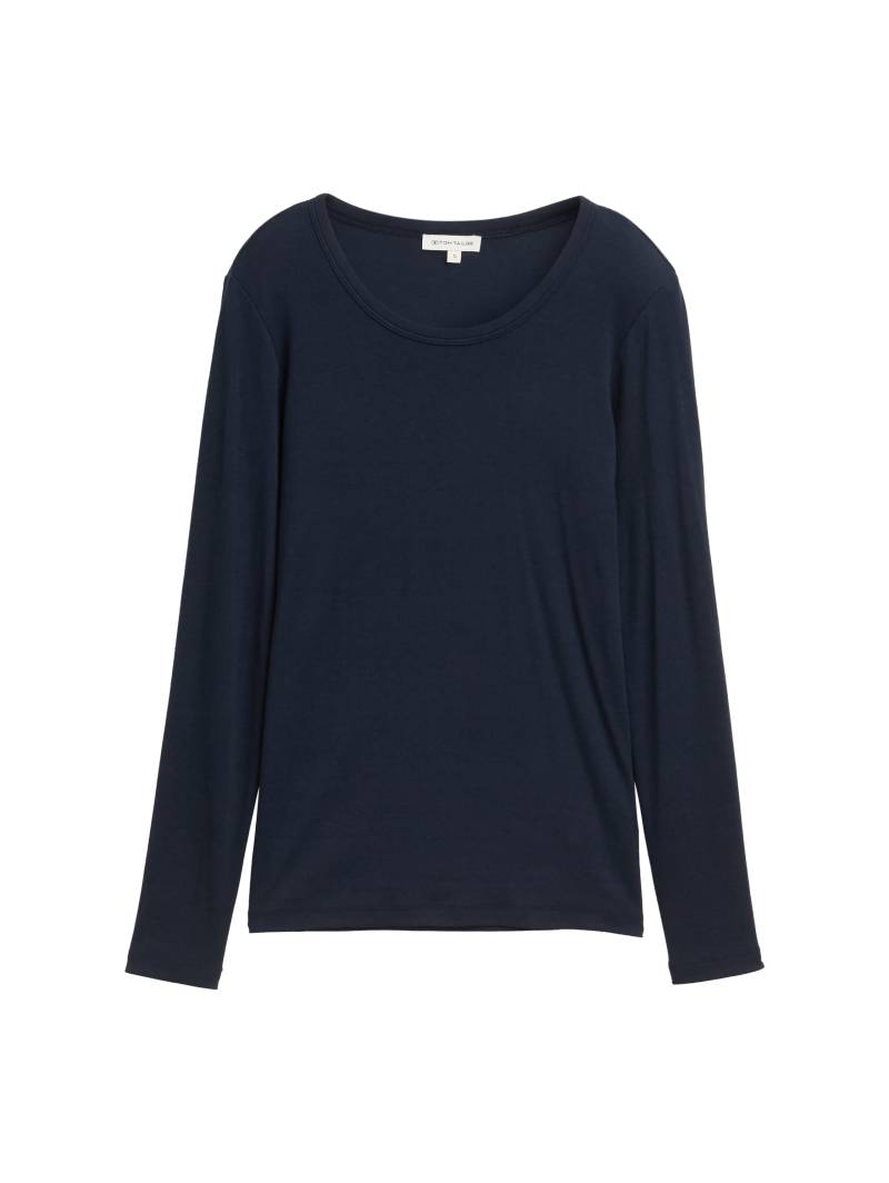 Tom Tailor - Basic Slim Fit Langarmshirt - Gr. - XL von Tom Tailor