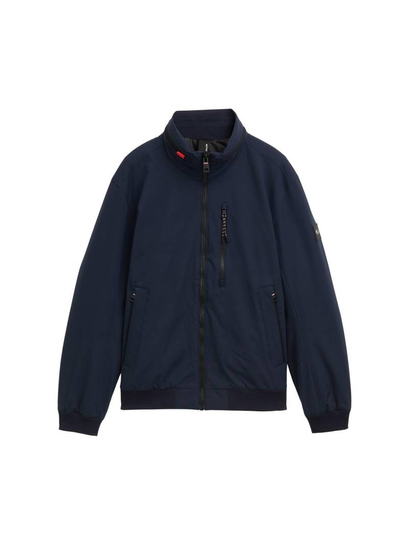 Tom Tailor - Blouson Jacke mit verstaubarer Kapuze sky captain blue - Gr. - L von Tom Tailor