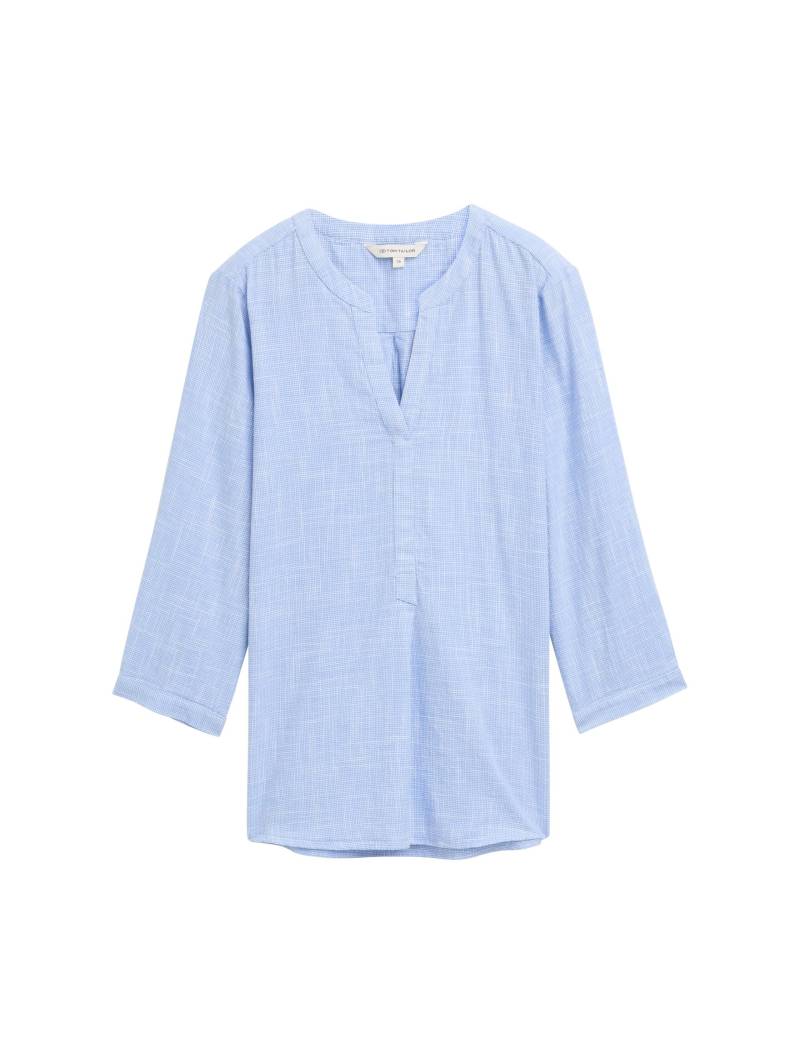 Tom Tailor - Bluse aus Baumwolle dreamy blue - Gr. - 38 von Tom Tailor
